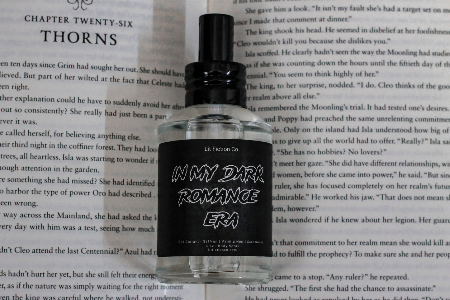 Luxury Bookish Body Spray - 4 oz