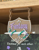 Hanging Book Shelf Signs