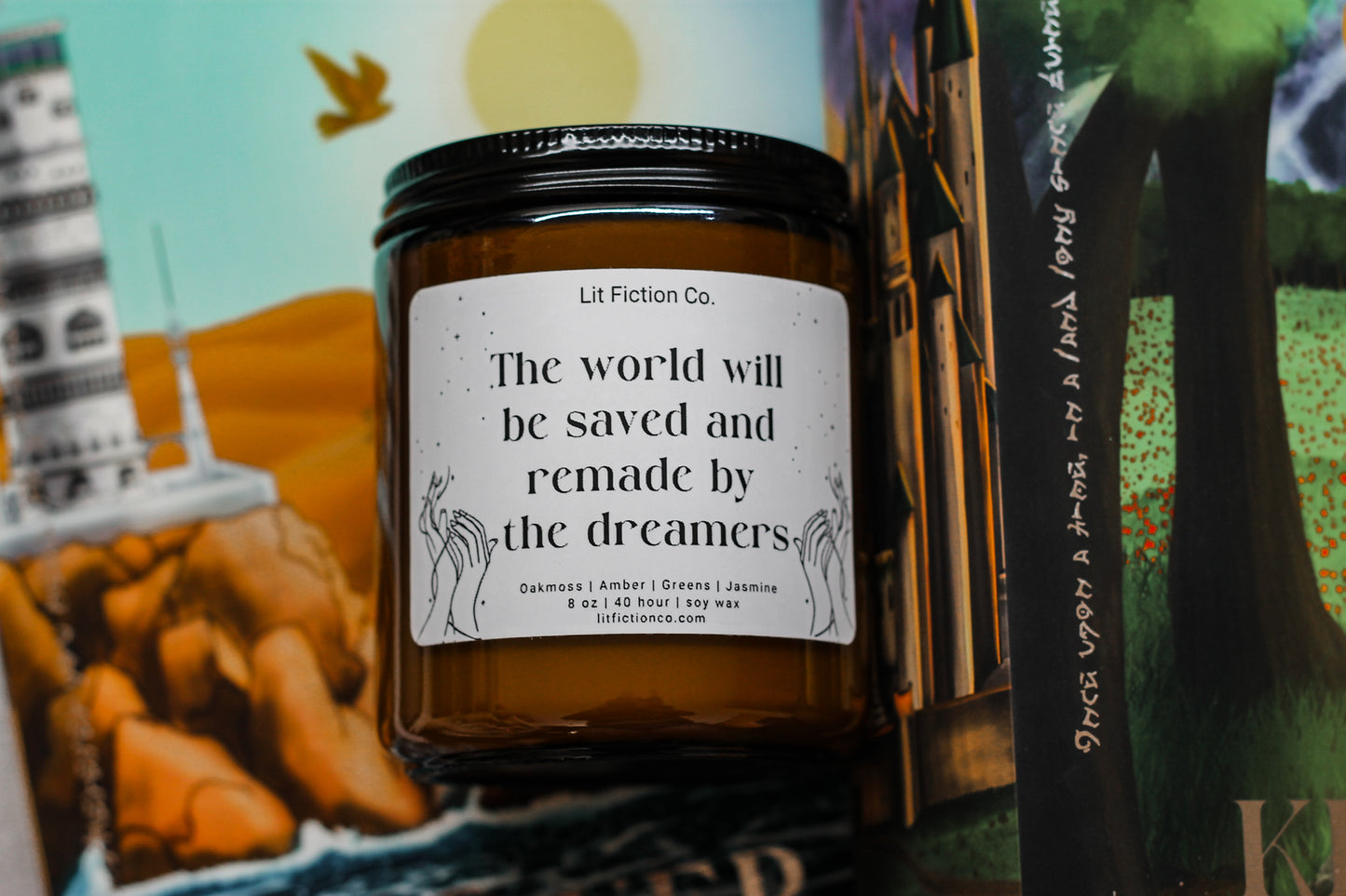 The World Will Be Saved Candle