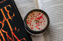 Enemies to Lovers | Black Cherry Scarlet Noir Candle | Romance Book Candle | 8 oz Wood Wick