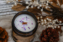 Bonnie Bennett Candle | Vampire Diaries Inspired | Mystic Falls Bookish Candle with Cedar, Lavender & Mahogany | 8 oz Soy Wood Wick