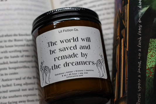 The World Will Be Saved Candle