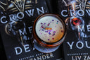 Elara | Liv Zander | Heartstrings Duet | Crown Me Dead | Crown Me Yours Book Themed Candle