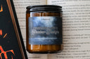 Obsessed With Shadow Daddy’s | Morally Grey Men Candle | Dark Amber + Leather | Bookish Romance Candle