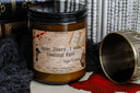 Stefan Salvatore Candle | Vampire Diaries Inspired | Bookish Soy Candle with Rosewood, Amber & Vetiver | 8 oz Wood Wick