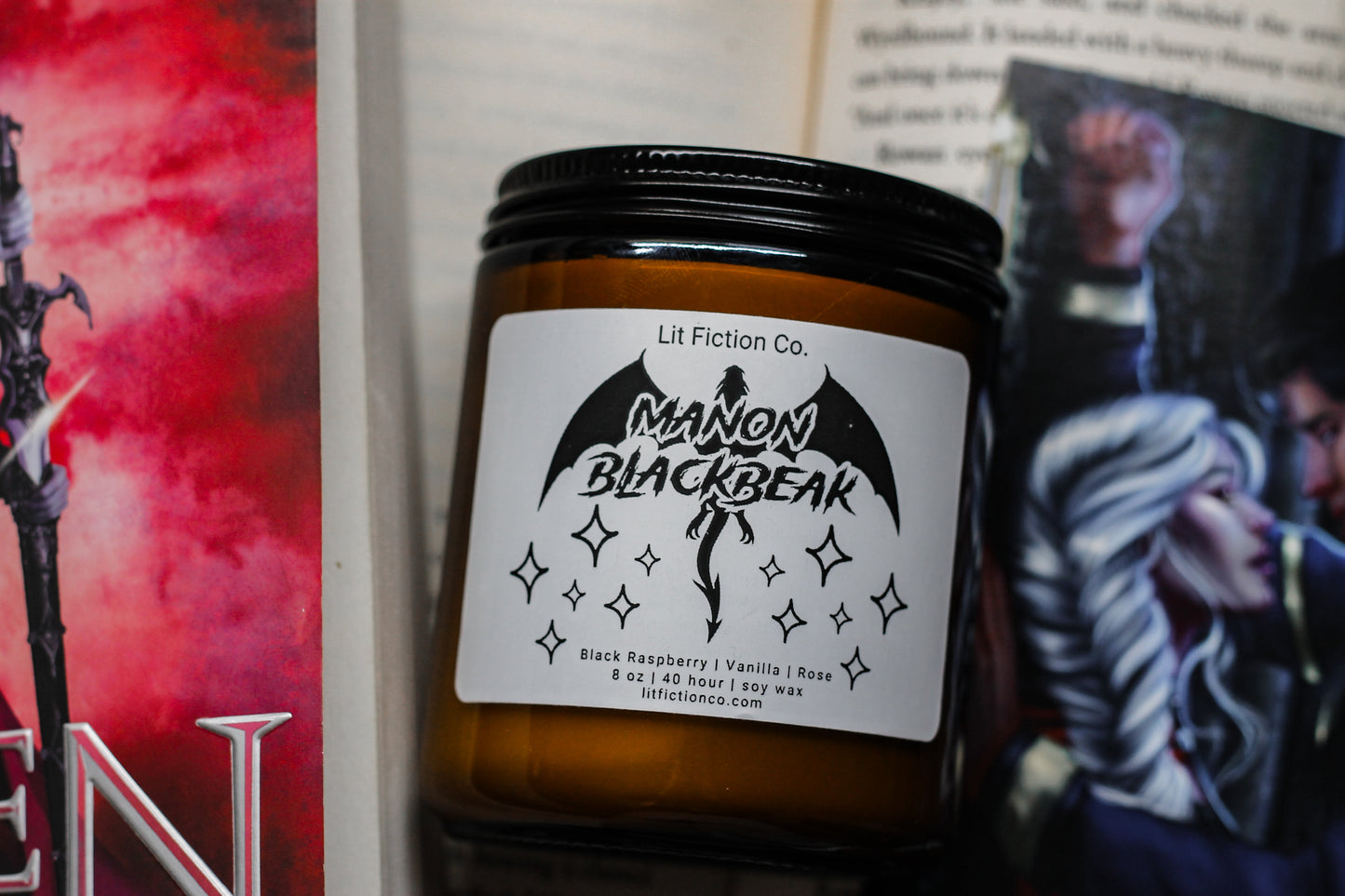 Manon Blackbeak Candle