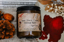 Stefan Salvatore Candle | Vampire Diaries Inspired | Bookish Soy Candle with Rosewood, Amber & Vetiver | 8 oz Wood Wick