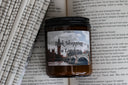 Book Shopping in London Candle | London Fog Drink & Fresh Book Pages Scent | Cozy Book Lover Gift | Lit Fiction Co.