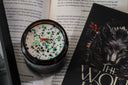 Fated Mates | Wolf Shifter Candle | Leather + Pine + Smoky Amber | 8 oz Wood Wick Bookish Candle
