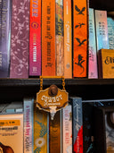 Hanging Book Shelf Signs