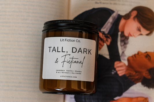 Tall, Dark & Fictional Soy Candle