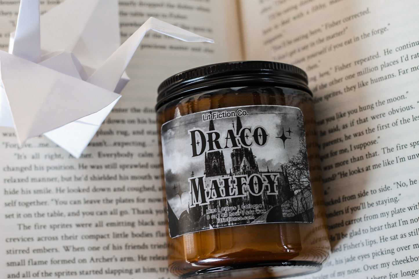 Draco Malfoy Candle