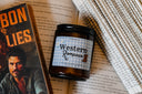 Western Romance | Book Themed Candle