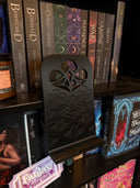 Adjustable book shelf display