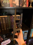 Adjustable book shelf display