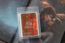 KAT Fire Fae wax melt packaging with a romantic illustration in the background